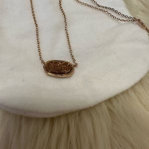Kendra Scott Rose Gold Necklace